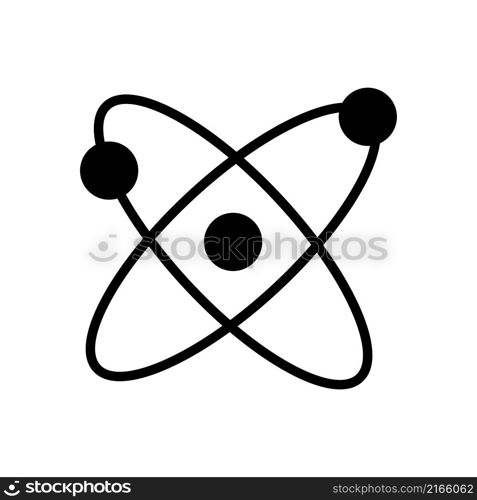 Molecule icon vector sign and symbol on trendy design