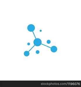 Molecule logo icon illustration vector template