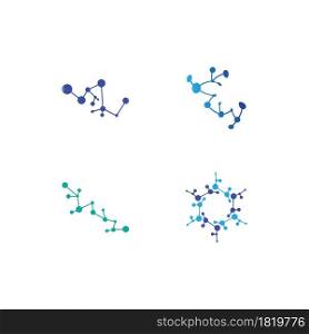 Molecule logo template