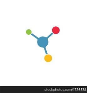 molecule or share icon vector design illustration template web
