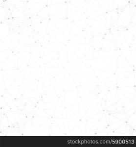 Molecule structure background, seamless pattern. Business template for webdesign, science design vector illustration.