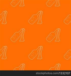 Molotov cocktail pattern vector orange for any web design best. Molotov cocktail pattern vector orange