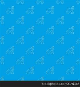 Molotov cocktail pattern vector seamless blue repeat for any use. Molotov cocktail pattern vector seamless blue