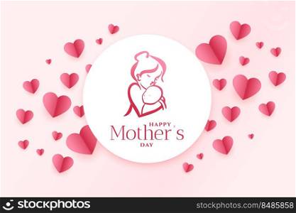 mom and child love relation mother’s day greeting