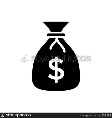 Money Bag Icon Vector design template