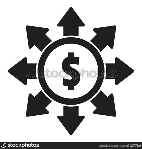 Money coin icon simple vector. Business finance. Security injury. Money coin icon simple vector. Business finance