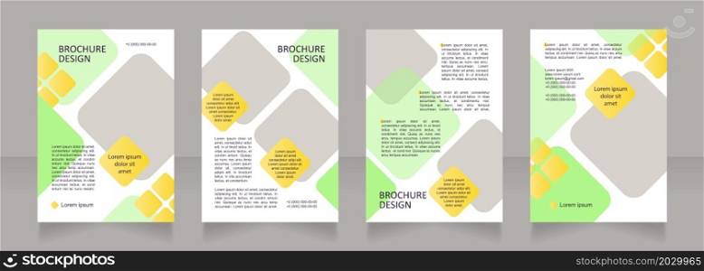 Money deposits in bank perks blank brochure layout design. Vertical poster template set with empty copy space for text. Premade corporate reports collection. Editable flyer paper pages. Money deposits in bank perks blank brochure layout design