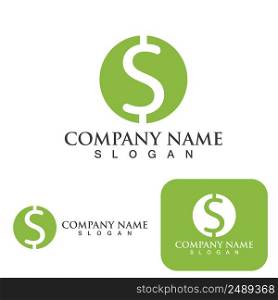 Money dollar Logo Template vector