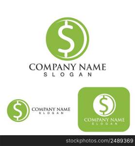 Money dollar Logo  Template vector