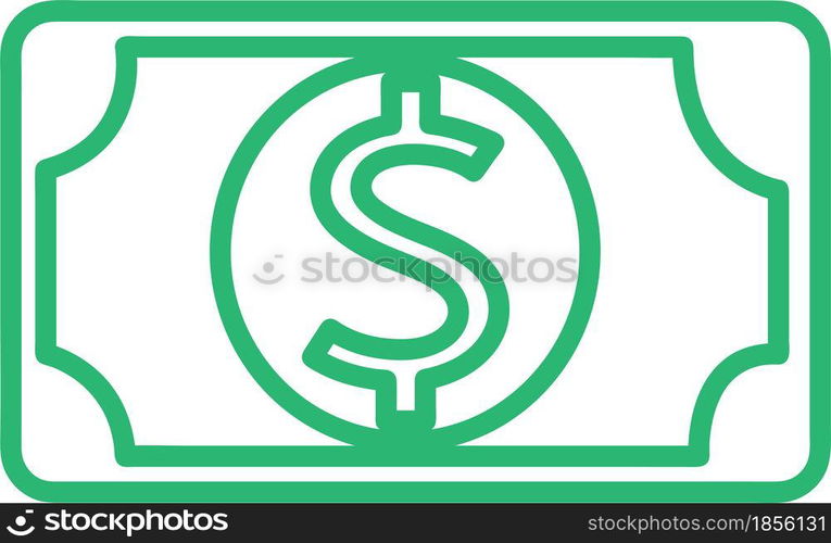 Money icon dollar sign design