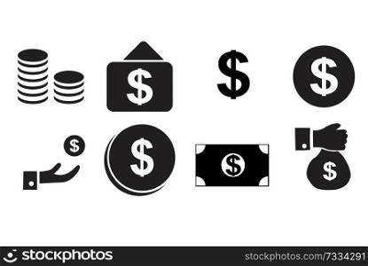 Money icon set