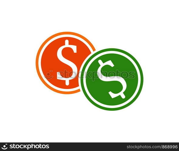 money logo icon vector illustration design