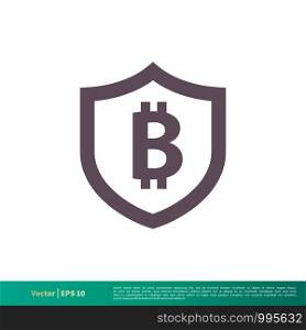 Money Shield Icon Vector Logo Template Illustration Design. Vector EPS 10.