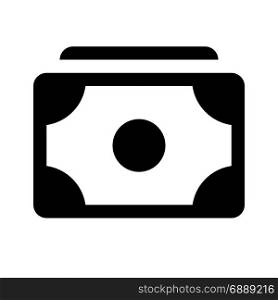 money stack, icon on isolated background