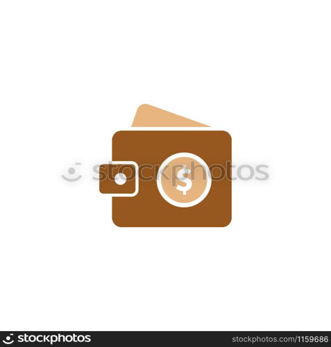 Money wallet graphic design template vector isolated illustration. Money wallet graphic design template vector isolated