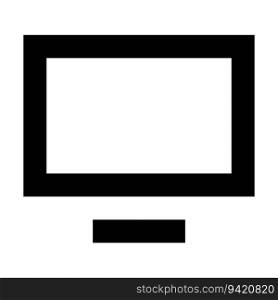 Monitor icon. Suitable for website UI design