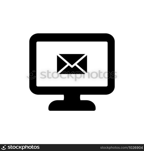 monitor icon trendy design template