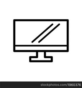 Monitor icon vector design