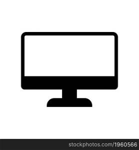 Monitor icon vector design template