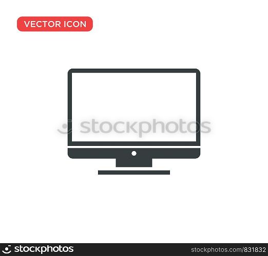 Monitor Icon Vector Illustration Design