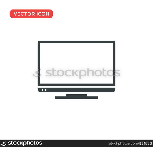 Monitor Icon Vector Illustration Design