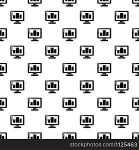 Monitor pattern vector seamless repeating for any web design. Monitor pattern vector seamless