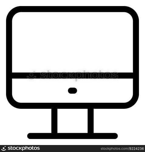 Monitor screen for computer operations