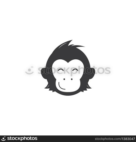 monkey geek , monkey vector logo design