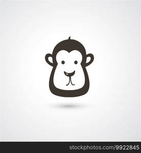 Monkey head icon