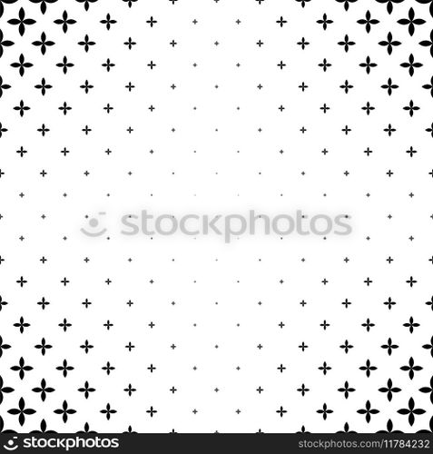 Monochromatic pattern - abstract background Vector Image