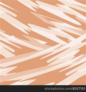 Monochrome Abstract background texture from brush strokes in different direction in trendy autumnal pale orange hues. Pattern for banner, wallpaper, web, poster or card, invitation, label. Vector. EPS
