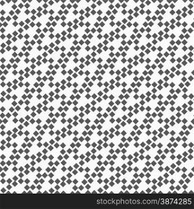 Monochrome abstract geometrical pattern. Modern gray seamless background. Flat simple design.Gray diagonal wavy texture with squares.