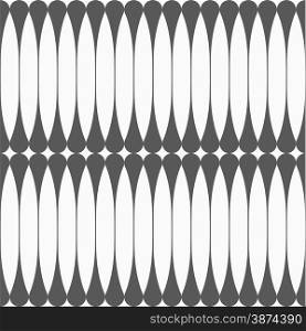 Monochrome abstract geometrical pattern. Modern gray seamless background. Flat simple design.Gray vertical reflecting clubs.