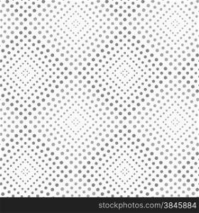 Monochrome dotted texture. Abstract seamless pattern. Ornament made of dots.Textured with triangles light and dark squares.