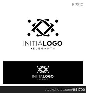 monogram initial j, jj, j logo template black color vector illustration - vector. monogram initial j, jj, j logo template black color vector illustration