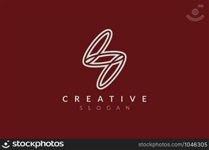 Monogram logo design letter S. Simple and modern vector design for business brand and product