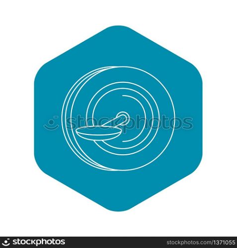 Monowheel icon. Outline illustration of monowheel vector icon for web. Monowheel icon, outline style