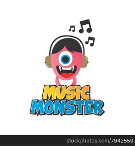 monster character vector graphic art design illustration