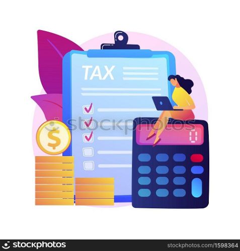 Monthly expense planning. Reminder for appointment. Payment deadline, worker with timetable, organizer schedule. Countdown to payday. Vector isolated concept metaphor illustration.. Monthly expense planning vector concept metaphor