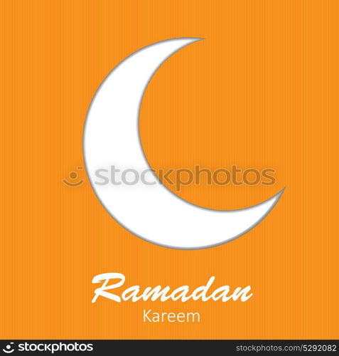 Moon Background for Muslim Community Festival Vector Illustration EPS10. Moon Background for Muslim Community Festival Vector Illustratio