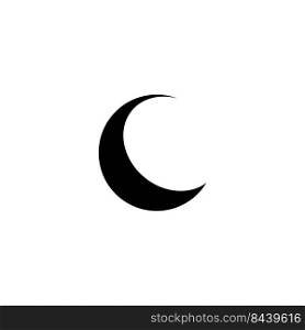 moon logo stock illustration design