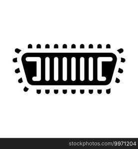 mop head glyph icon vector. mop head sign. isolated contour symbol black illustration. mop head glyph icon vector illustration flat