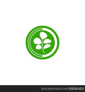 Moringa leaf Logo Template vector symbol nature