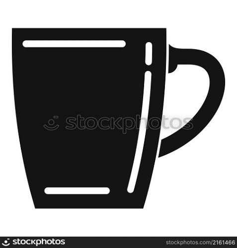 Morning mug icon simple vector. Hot cup. Ceramic mug. Morning mug icon simple vector. Hot cup