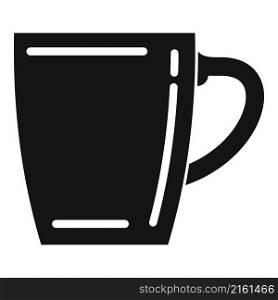 Morning mug icon simple vector. Hot cup. Ceramic mug. Morning mug icon simple vector. Hot cup