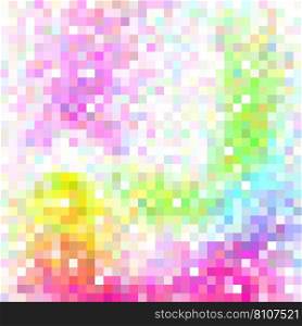 Mosaic colorful abstract background pink blue Vector Image