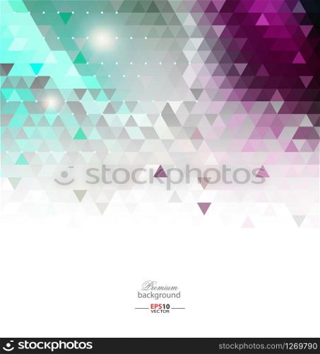 Mosaic gradient geometric background for creative design. Mosaic gradient geometric background