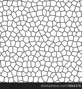 Mosaic texture. Abstract background template. Broken glass or crack surface pattern. Vector design.