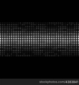 Mosaic7. Mosaic structure on a black background. A vector illustration