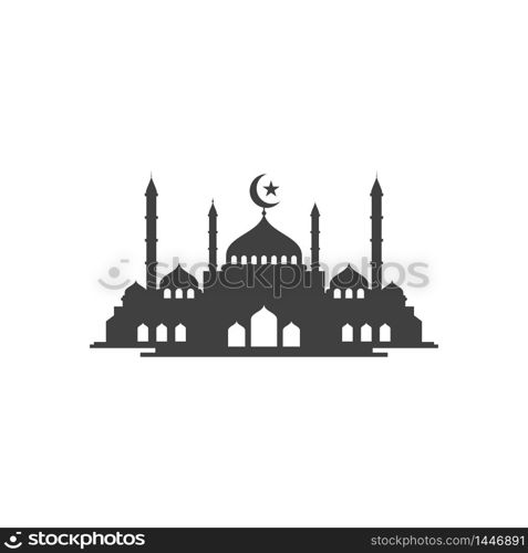 Moslem icon vector Illustration design template